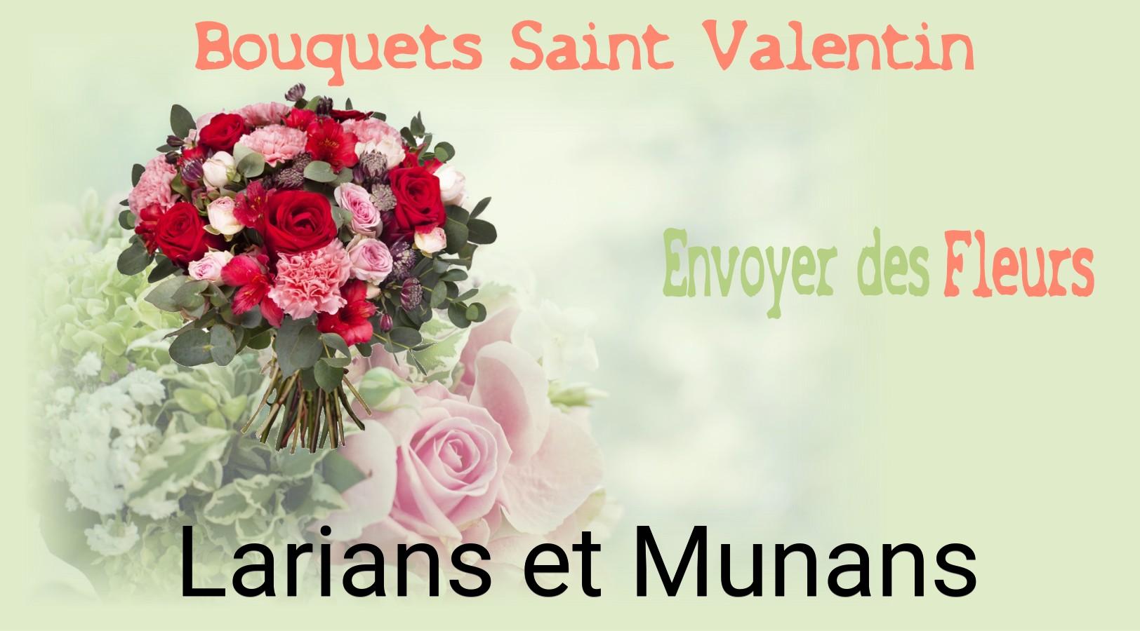 Roses de Saint-Valentin livrées à Larians-et-Munans